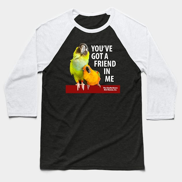 CB You've Got a Friend Baseball T-Shirt by Just Winging It Designs